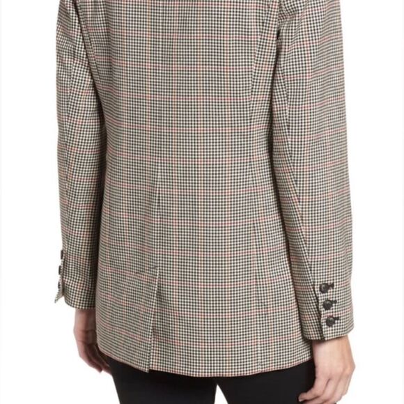 BOYFRIEND BLAZER JACKET DOUBLE BREASTED - TROUVE - SZ. M - Picture 5 of 9